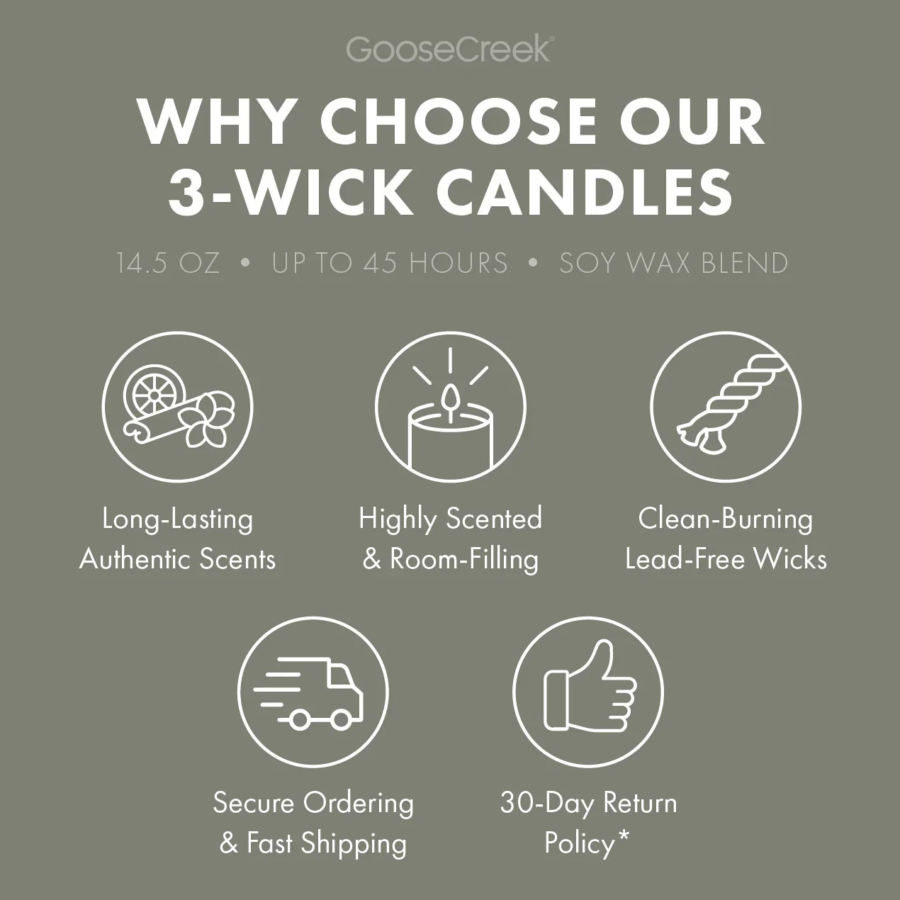 Willow Tree Lane 3-Wick Candle