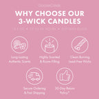 Sugar Cookie Dough 3-Wick Candle