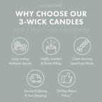 Cool Rain Drops 3-Wick Candle